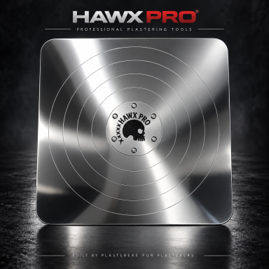 Hawx Pro Aluminium polished plastering hawk